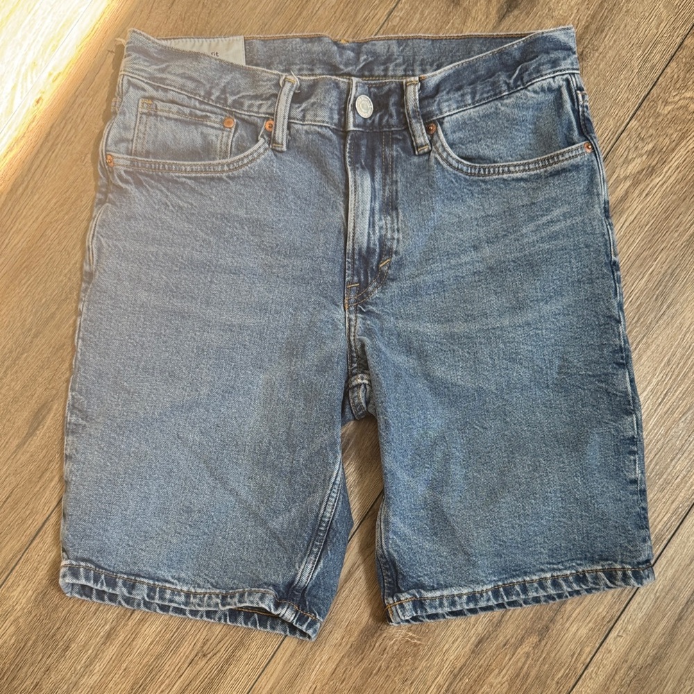 H&M Men's Blue Denim Shorts